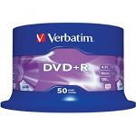 DVD+R VERBATIM 4.7GB 16x 50pcs Cake
