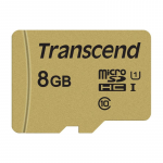 8GB MicroSDHC Transcend TS8GUSD500S SD adapter(R/W:95/60MB/s) MLC