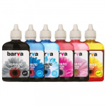 Ink Barva for Epson L800 set (Black,Cyan,Magenta,Yellow, Light Cyan, Light Magenta) 90gr