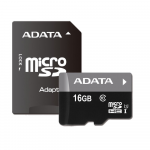 16GB microSDHC ADATA Premier AUSDH16GUICL10-RA1 Class 10 UHS-I SD Adapter