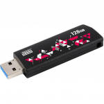 128GB USB Flash Drive GoodRAM UCL3 CL!CK UCL3-1280K0R11 Black (R/W:60/20MB/s USB3.0)