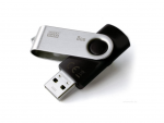 8GB USB Flash Drive GOODRAM UTS3 TWISTER UTS3-0080K0R11 Black USB2.0