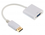 Adapter DP to VGA Gembird AB-DPM-VGAF-02-W White