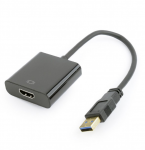 Adapter USB to HDMI 0.15m Gembird A-USB3-HDMI USB display adapter USB3.0 to HDMI