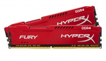 DDR4 16GB (Kit of 2x8GB) Kingston HyperX FURY Red HX426C16FR2K2/16 (2666MHz PC4-21300 CL16 1.2V)