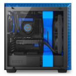 Case ATX NZXT H700 CA-H700B-BL Black Blue (w/o PSU MidiTower ATX)