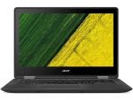 Notebook ACER Spin 5 Obsidian Black NX.GR7EU.013 (13.3" TOUCH FullHD Core i5-8250U 8Gb 256Gb SSD HD Graphics 620 Win10HE64)