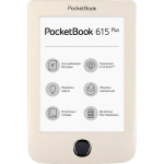PocketBook 615 Plus Beige (6" E InkCarta Frontlight microSD up32Gb Anti-glare)