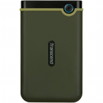 External HDD 2.0TB Transcend StoreJet 25M3 Military Green Rubber (2.5" USB3.0)