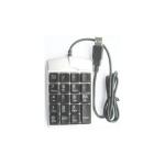 Keypad Gembird KPD-1X Low-profile 19-key USB keypad with additional BACKSPACE key