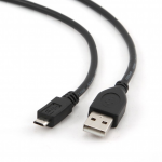 Cable micro USB to USB 1.8m Gembird CCB-mUSB2B-AMBM-6 Blister Black
