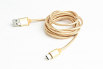 Cable Type-C to USB 1.8m Cablexpert CCP-USB2-AMCM-6-G AM/CM Blister GOLD