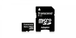 8GB microSDHC Transcend Class 4 SD Adapter