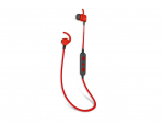 Earphones MAXELL Solid Red Bluetooth with in-line Microphone and Playback control, Hands free calling features