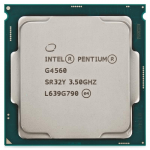 Intel Pentium G4560 (S1151 3.5GHz 3MB Intel HD Graphics 610) Tray