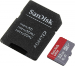 32GB microSDHC SanDisk SDSQUAR-032G-GN6TA UHS-I Class 10 653X SD adapter