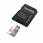 32GB microSDHC SanDisk SDSQUNS-032G-GN3MA UHS-I Class 10 533X SD adapter