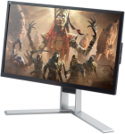 23.8" AOC AGON AG241QX Black (LED 1ms 50M:1 350cd QHD 2560x1440 144Hz DP HDMI DVI Speakers USBHUBx4 VESA)