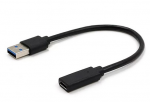 Adapter USB to Type-C Cablexpert A-USB3-AMCF-01 Type-C female/USB3.0 male