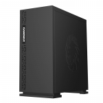 Case GAMEMAX EXPEDITION H605-BK Black (w/o PSU Transparent Panel Rear 12cm Blue LED mATX)