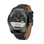 SmartWatch MyKronoz ZeTime Premium 44mm Black case Black Leather