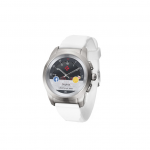 SmartWatch MyKronoz ZeTime 44mm Silver case White