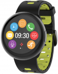 SmartWatch MyKronoz ZeRound2 HR Premium Black/Yellow