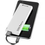 Power Bank Cellularline 5000mAh Slim White