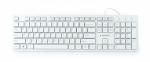 Keyboard Gembird KB-MCH-03-W-RU Multimedia Chocolate USB White