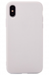 Case CoverX for iPhone X Frosted TPU White