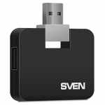 USB2.0 Hub SVEN HB-677 4-port Black