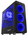 Case Genesis Irid 300 Blue (w/o PSU MidiTower ATX)