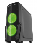 Case ATX Genesis Titan 800 Green (w/o PSU MidiTower ATX)