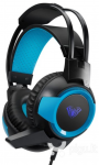 Headset AULA Shax Gaming Black/Blue with Mic 2x3.5mm