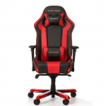 Gaming Chair DXRacer King GC-K06-NR-S3 Black/Red/Black (Max Weight/Height 150kg/160-195cm PU leather & Carbon look PVC)