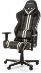 Gaming Chair DXRacer Racing GC-R9-NW-Z1 Black/White/Black (Max Weight/Height 100kg/165-195cm PU Leather)