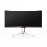 35.0" AOC AGON AG352QCX Black (MVA LED QHD 2560x1080 4ms 50M:1 21:9 300cd 200Hz DP HDMI DVI Speakers USBHubx4 VESA)