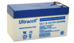 Battery UPS ULTRACELL UL1.3 12V/1.3Ач