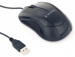 Mouse Gembird MUS-3B-02 USB Black