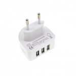 Charger Remax 3xUSB 3.1A White