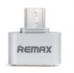 Adapter OTG micro USB Remax Silver