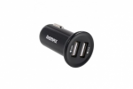 Car Charger Remax RCC201MINI 2xUSB 2.1A Black