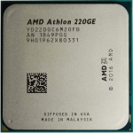 AMD Athlon 220GE (AM4 3.4GHz 4MB 14nm VEGA 3 35W) BOX