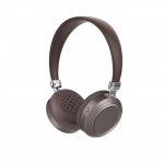 Headset Bluetooth Hoco W13 Fanmusic Brown
