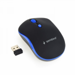 Mouse Gembird MUSW-4B-03-B Black-Blue Wireless USB