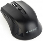 Mouse Gembird MUSW-4B-04 Black Wireless USB