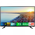 43" LED TV BRAVIS LED-43E6000 Black (1920x1080 FHD SMART TV 3xHDMI 2xUSB Wi-Fi Speakers 2x8W)