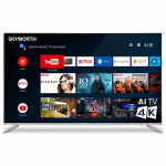 55" LED TV Skyworth 55G2 Silver (3840x2160 4K SmartTV 5000:1 HDMIx2 USBx2 Wi-Fi Lan DTS TruSurround 2x10W)