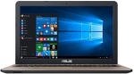 Notebook ASUS X540MA Black (15.6" HD Celeron N4000 4Gb 500GB w/o DVD-RW Intel HD Linux)