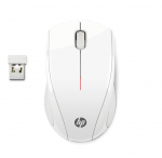 Mouse HP X3000 Wireless USB White
